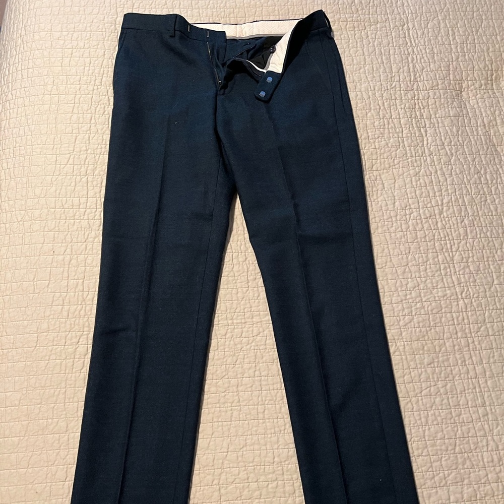 Teal J Crew pants